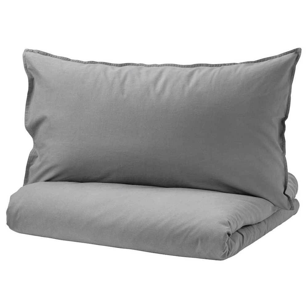 ÄNGSLILJA queen/full duvet cover and 2 pillowcases